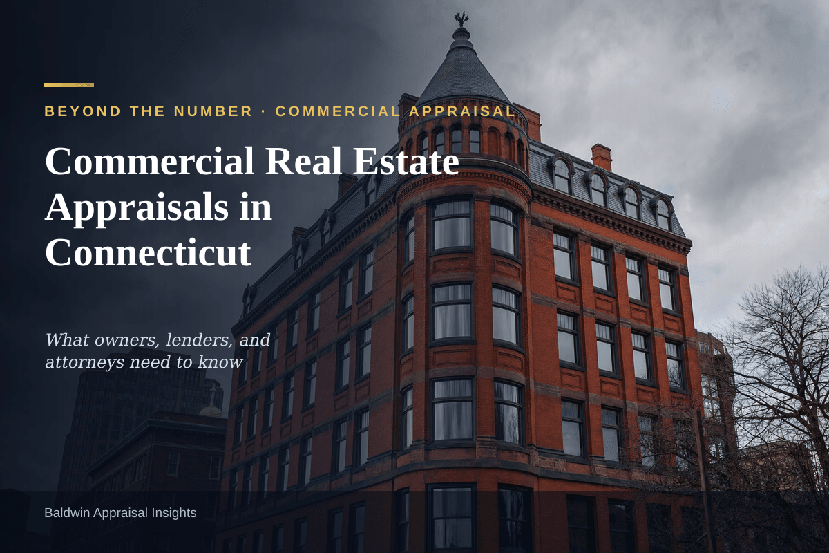 Historic brick commercial building in Hartford Connecticut — Baldwin Appraisal Services